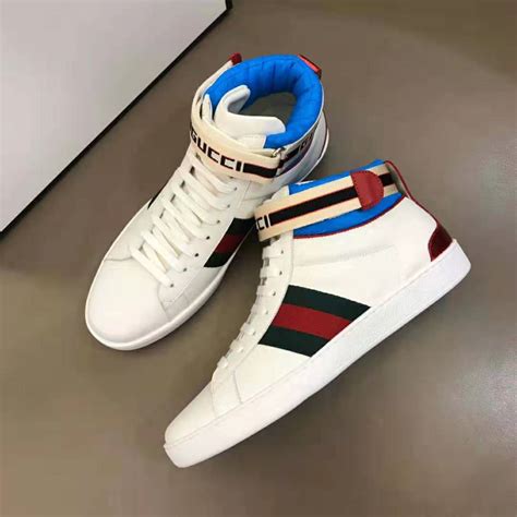 gucci wide stripe shoes|Gucci shoes white price.